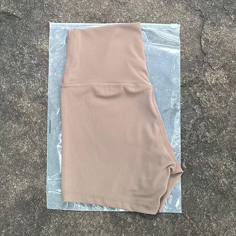 High-Waist Brushed Yoga Shorts