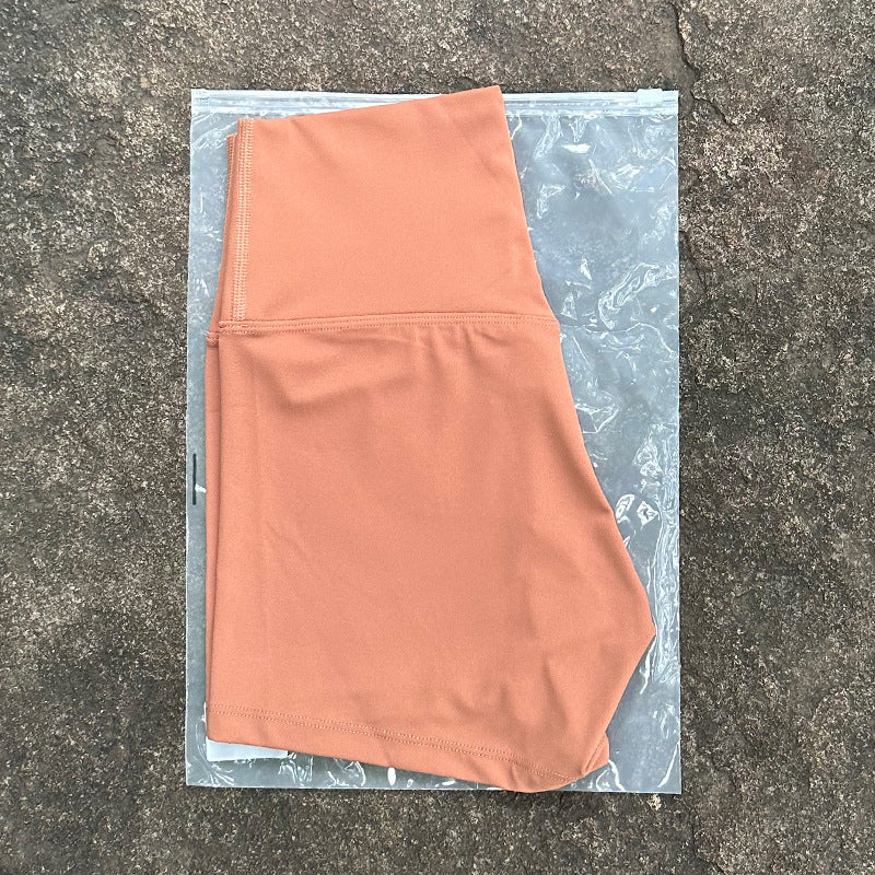 High-Waist Brushed Yoga Shorts