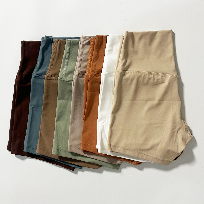 High-Waist Brushed Yoga Shorts