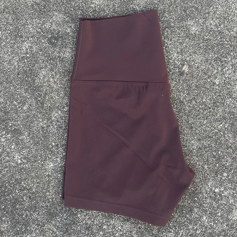 High-Waist Brushed Yoga Shorts