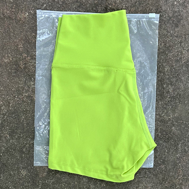 High-Waist Brushed Yoga Shorts