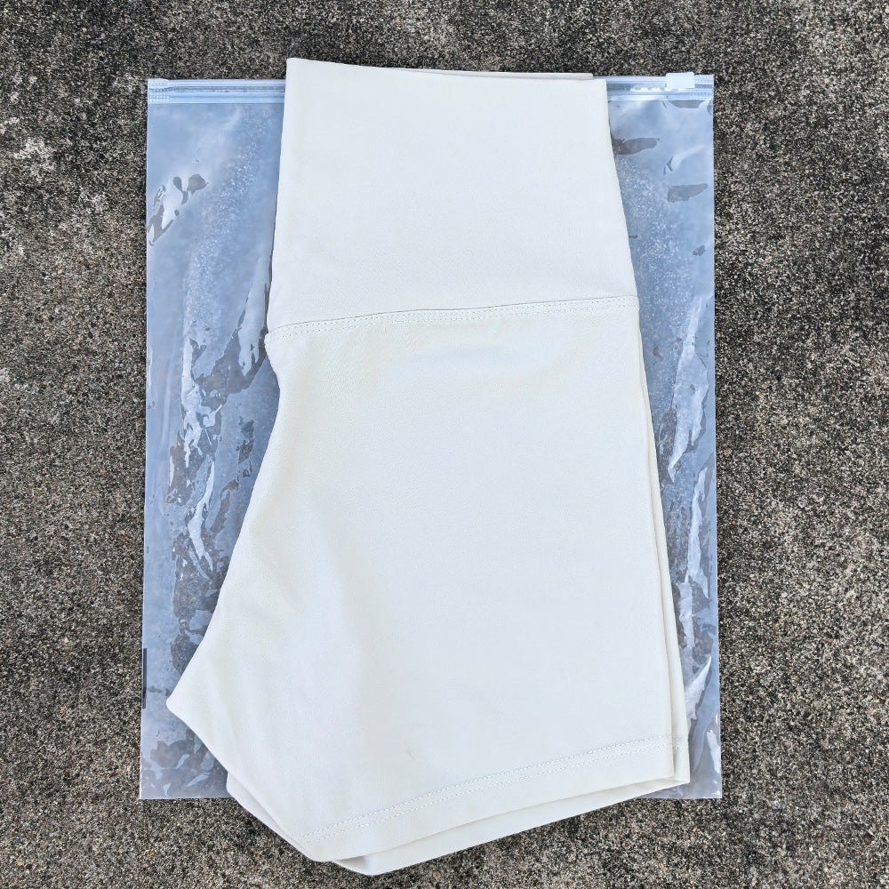 High-Waist Brushed Yoga Shorts