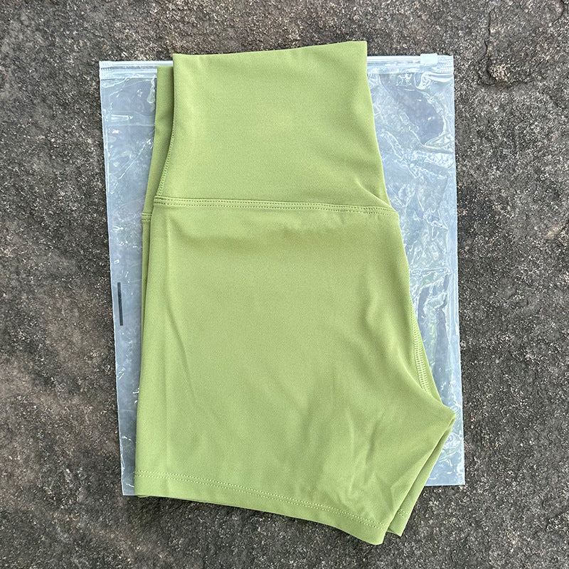 High-Waist Brushed Yoga Shorts