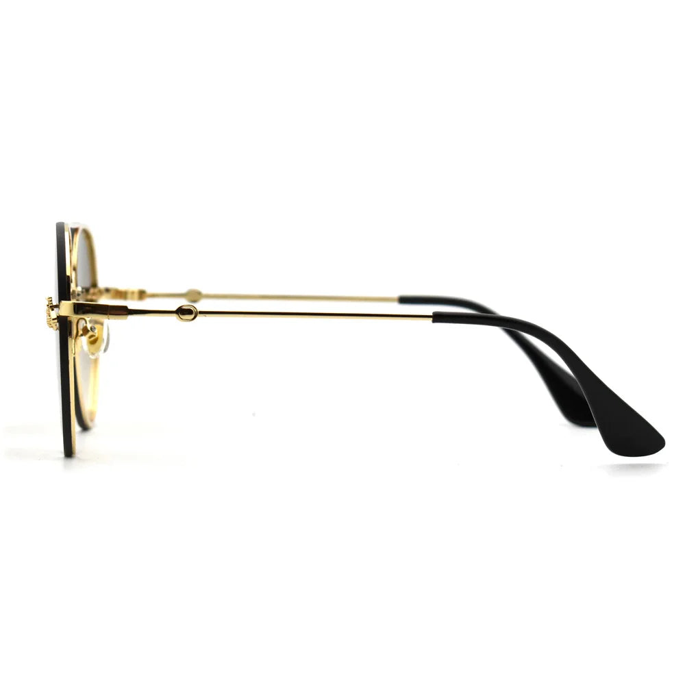 Bee Pilot Gradient Mirror Sunglasses