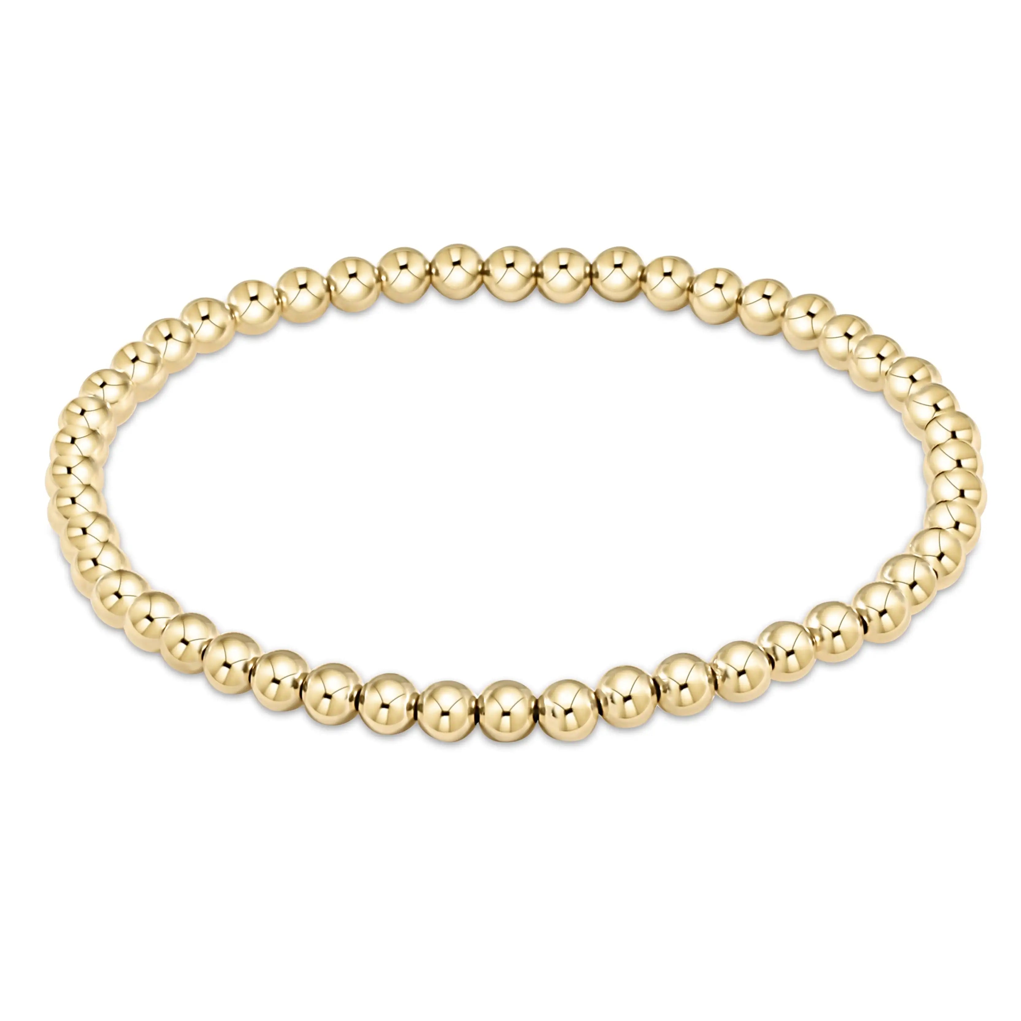 Gold Plated Cross Stackable Bracelet
