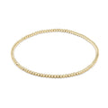 Gold Plated Cross Stackable Bracelet