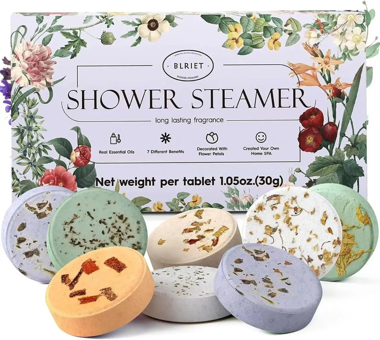 Aromatherapy Shower Steamers 8-Pack