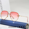 Bee Pilot Gradient Mirror Sunglasses