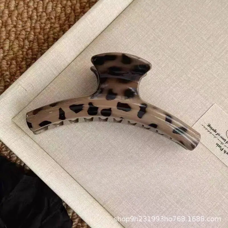 Leopard Shark Hair Claw Clips (2-Pack)